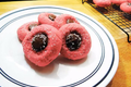 Vanilla Bean Chocolate Button Sugar Cookies