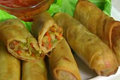 Crispy Vegetable Spring Rolls