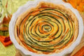 Vegetarian Vegetable Tart 