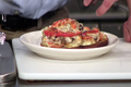 Vegetarian Open Faced Sandwich
