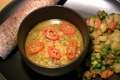Vegetable Curry and Spiced Dal