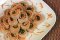 Veggies in a tortilla Blanket