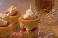 Victoria Sponge Cakes with Strawberry Jam
