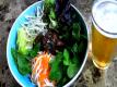 Vietnamese Noodle Salad w/Coconut Lemongrass BBQ Pork(Bun Thit Nuong) 