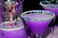 How To Make Violet Martini Cocktail