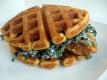 How To Make Easy Chicken And Waffle Sandwich