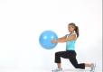 Walking Lunge With Ball