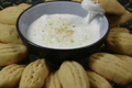 How To Make Walnut Biscuits With Marshmallow Dip