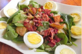 How To Make Warm Spinach Salad With Bacon And Eggs