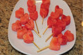 Watermelon Heart Kabobs