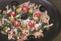Fettuccini with White Beans and Greens