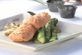 How To Make King Salmon With Grilled Vegetable Medley