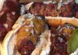 Wrapped Bacon Burger Hot Dog