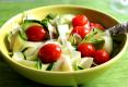Steamed Zucchini With Tomatoes