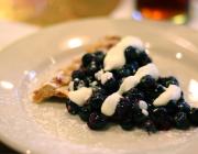 Pie with cream