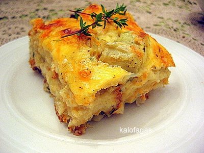 Easy to cook, the artichoke pies are good appetizers.