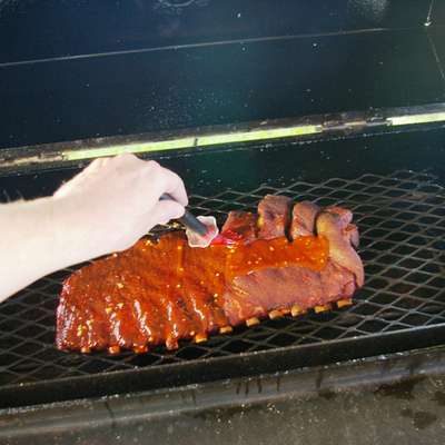Gas grilling ribs can be tricky, but if done carefully will result in succulent BBQ rib