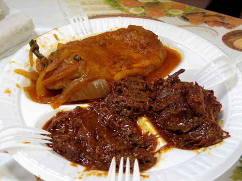 Barbacoa is eaten during weekends and other holidays