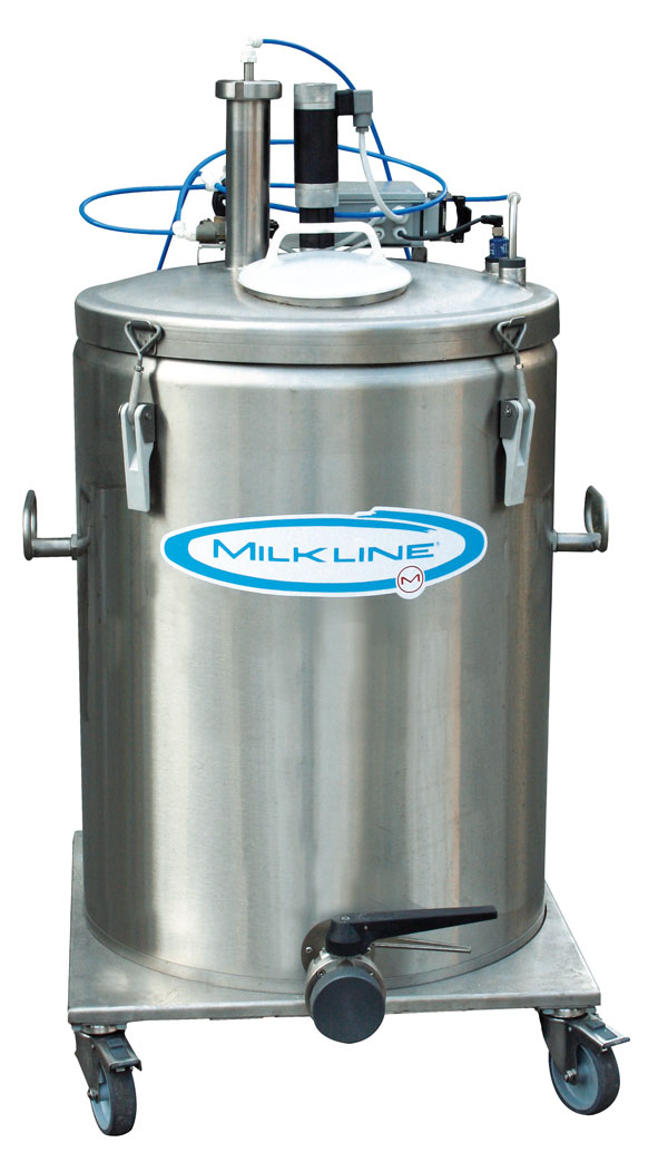 Many milk suppliers use such temperature controlled containers to maintain milk low temperature and prevent spontaneous churning