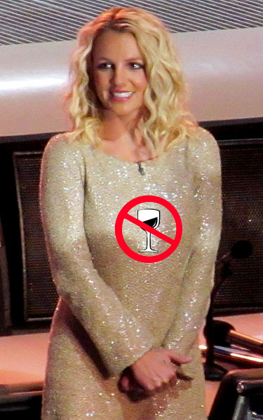 No alcohol for Britney Spears