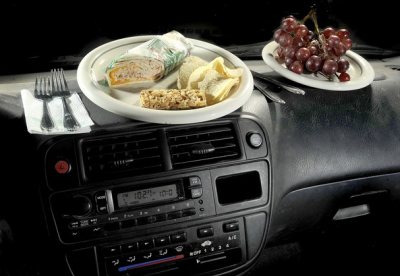 Carry fresh fruits and other munchies when you are traveling by road Carry fresh fruits and other munchies