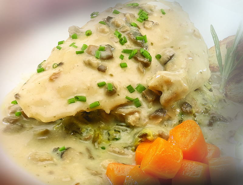 Chicken and Cream of Mushroom
