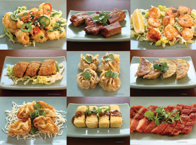 Chinese appetizers are not good for health since they are deep fried with high fat content
