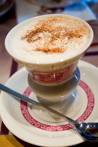 Coffee which is creamy and filled with chocolate needs to be avoided