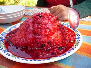 Fruit pudding 