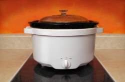 Cooking a small batch of food in a large crockpot