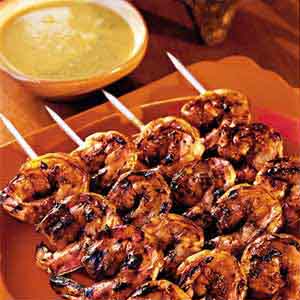 How do you grill shrimp at home for parties and family meals