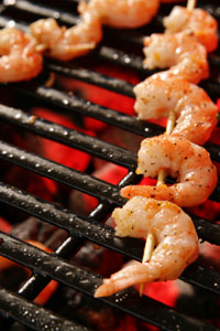 learn how to BBQ shrimp