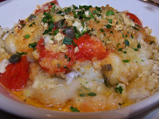 Baccala is a very popular Italian dish made from dried cod