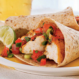 Fish tacos are made from grilled fish or fried fish