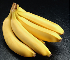 Perfectly ripened banana checked after 24 hours
