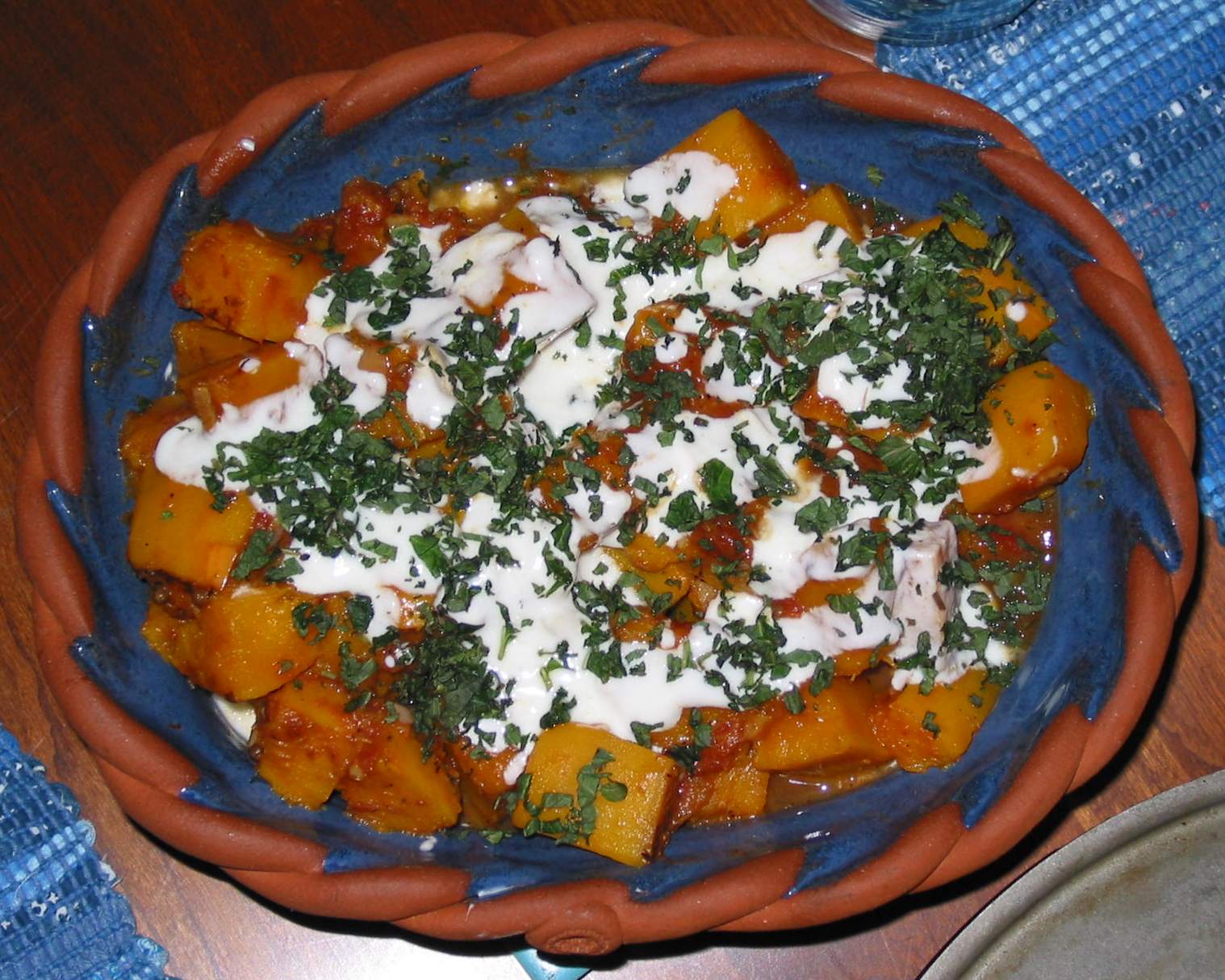Kadoo Bouranee - A delectable sweet pumpkin dish from Afghanistan