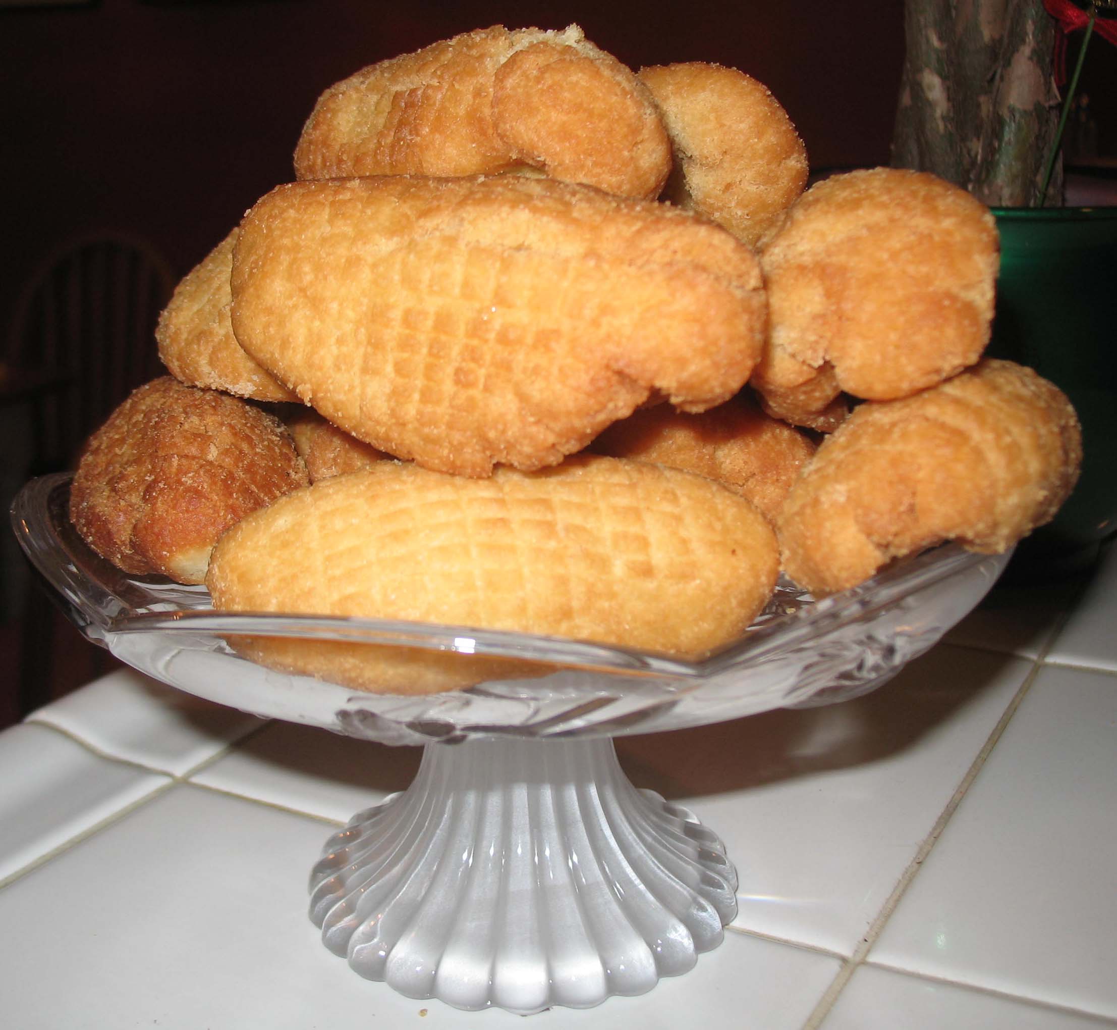 Khoujoor - an oddly shaped Afghan pastry is a popular dessert during the fasting days of Ramdan