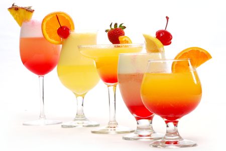 Delicious cocktails for Thai chicken yellow curry