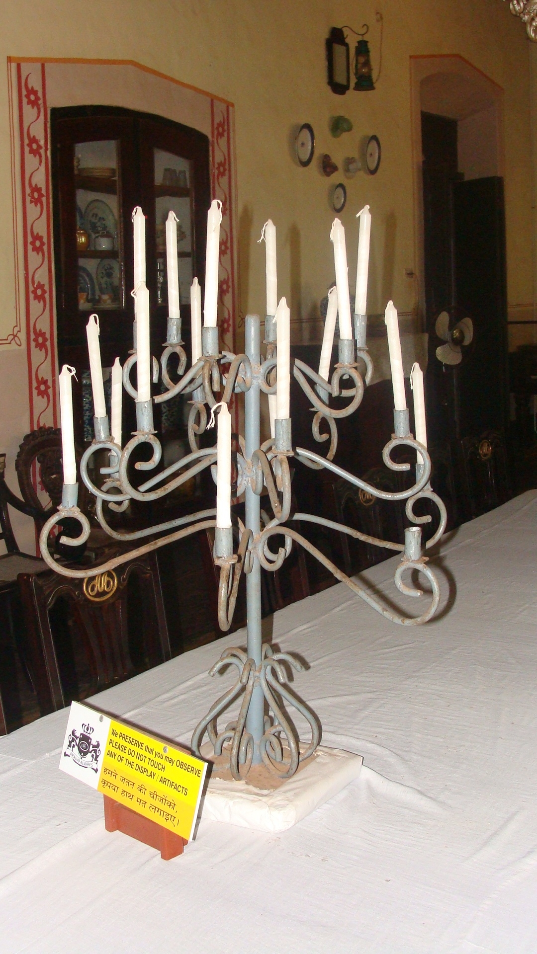 Old goan candle