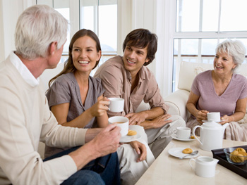 Family members and friends need to communicate with a person suffering from an eating disorder