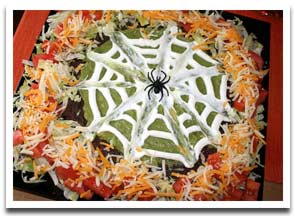 Halloween-Spooky Spiders Nest