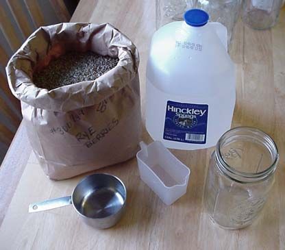 Grains should be stored in air tight containers for keeping them fresh