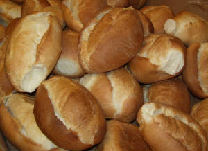 Bolillos is an oval shaped bread which has a very crunchy crust