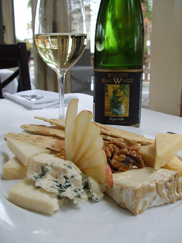 A Wine and Cheese French Cocktail Party