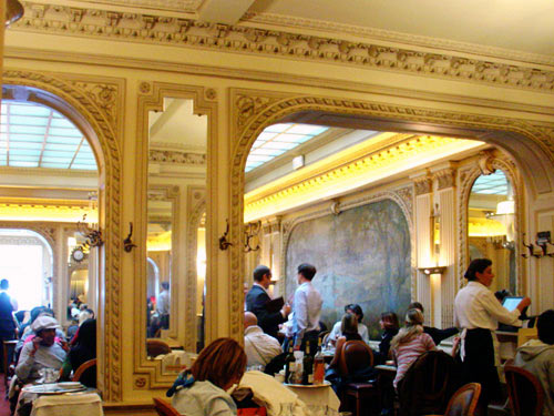 The tearoom of Angelina