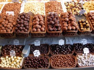 Belgian chocolate store