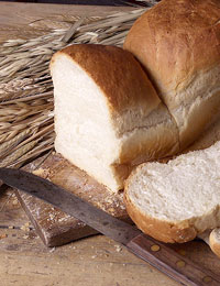 Fresh homemade bread