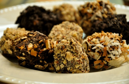 A Plate of Chocolate-covered Bananas