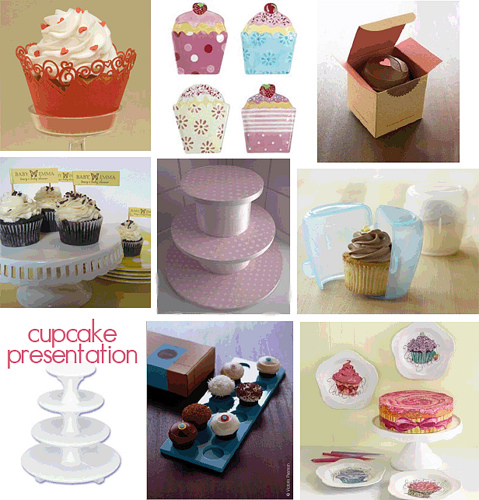 presenting cupcakes in a better way