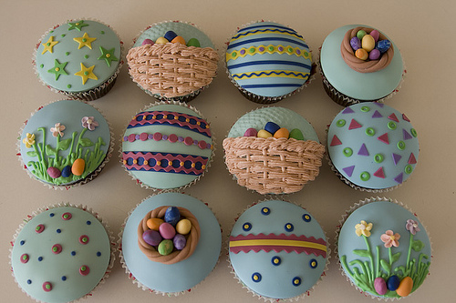 Easter Cup Cakes